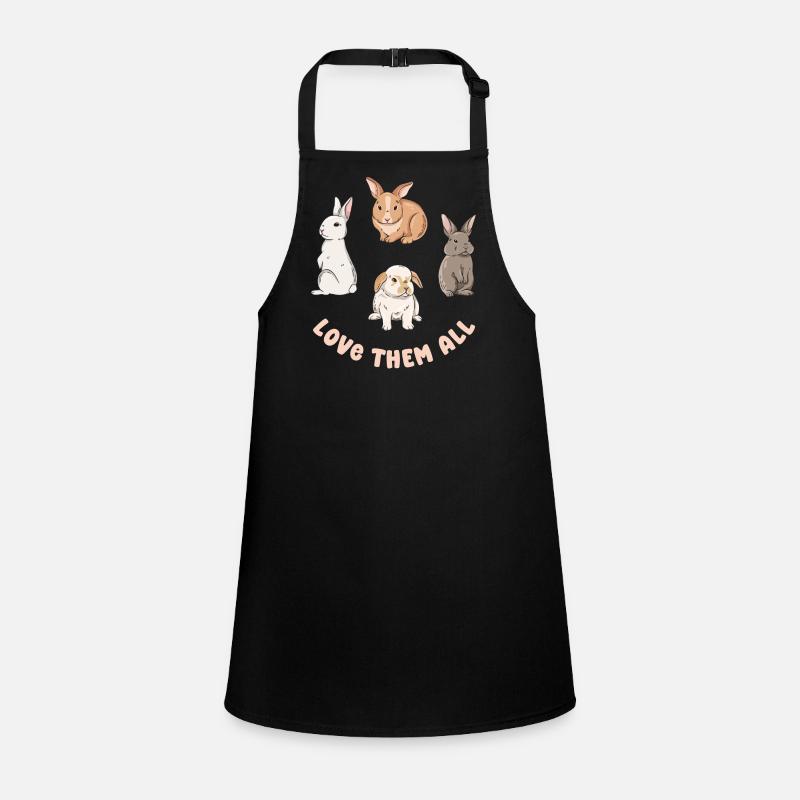 Cute rabbit design for bunny owners Children's Apron