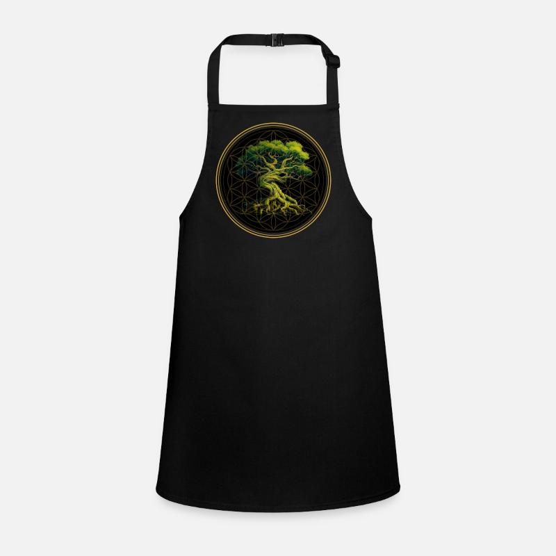 World Tree Yggdrasil World Ash Logo Children's Apron