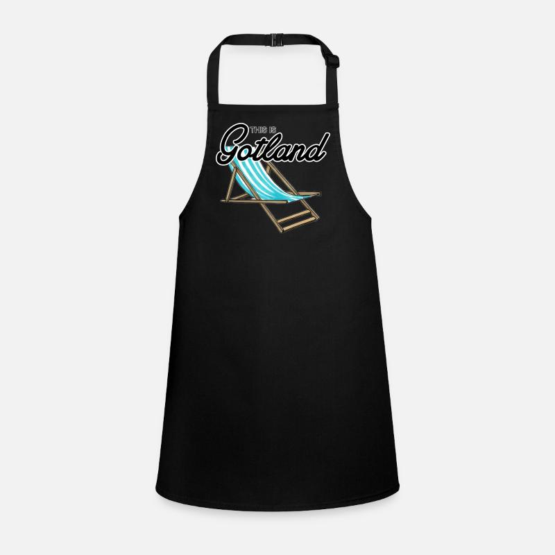 This is Gotland Beach Chair Children's Apron
