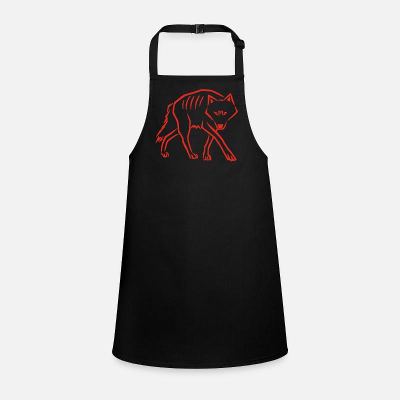 Stepping Down (Red) Children's Apron