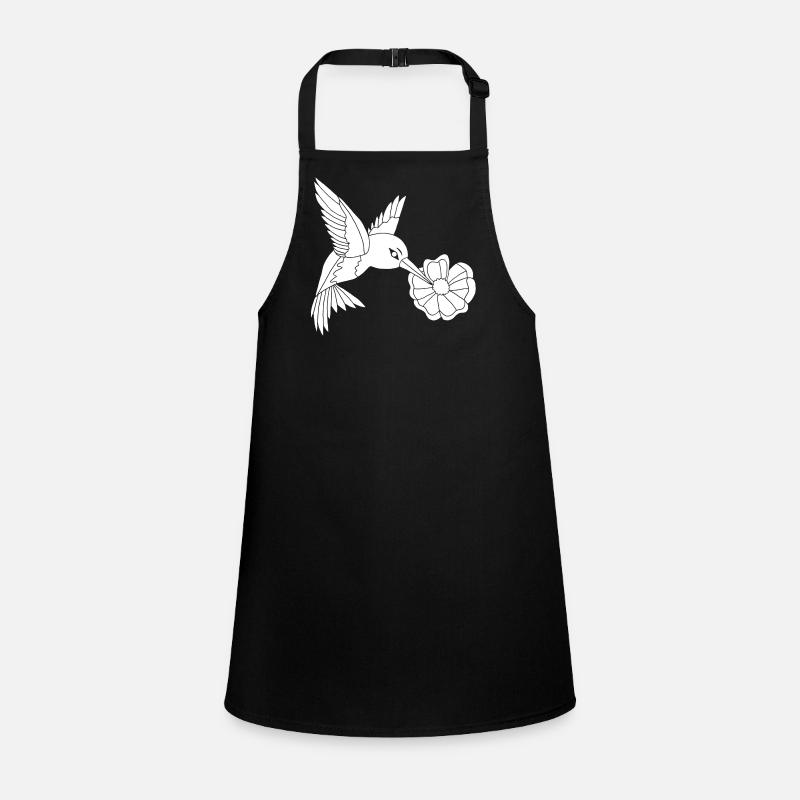 Weißer Futtervogel Schürze für Kinder