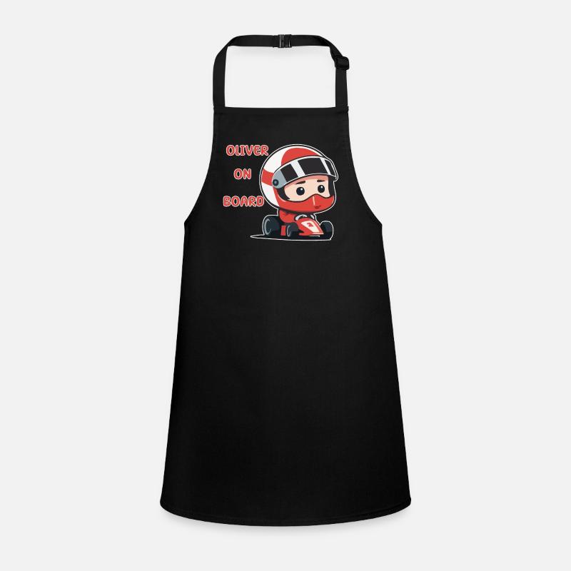 Oliver on board Children's Apron