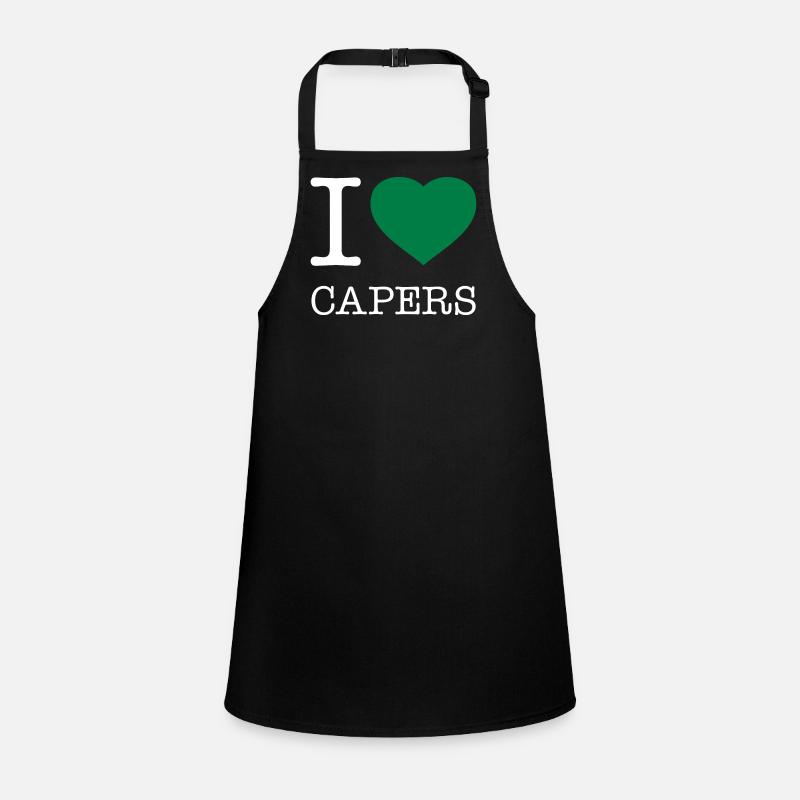 I LOVE CAPERS Kapern Schürze für Kinder