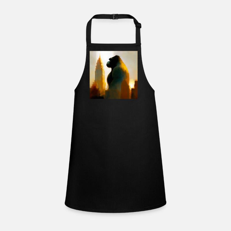 Gorilla 02 Children's Apron