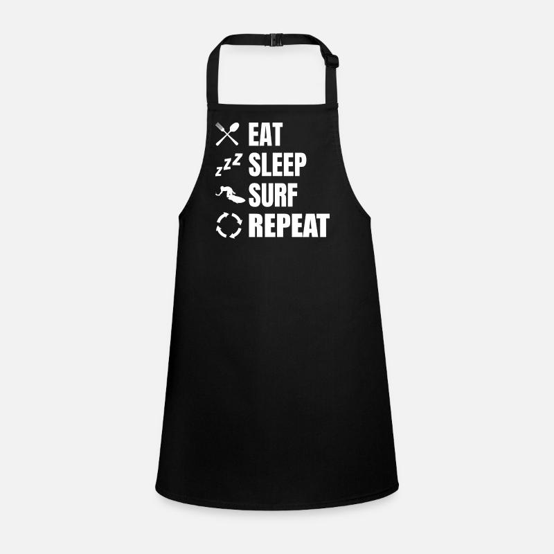 Eat Sleep Surf Repeat Children's Apron