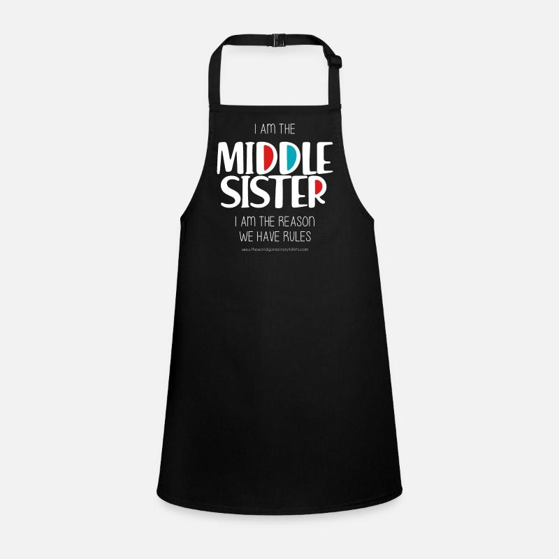 Mittlere Schwester Schürze für Kinder