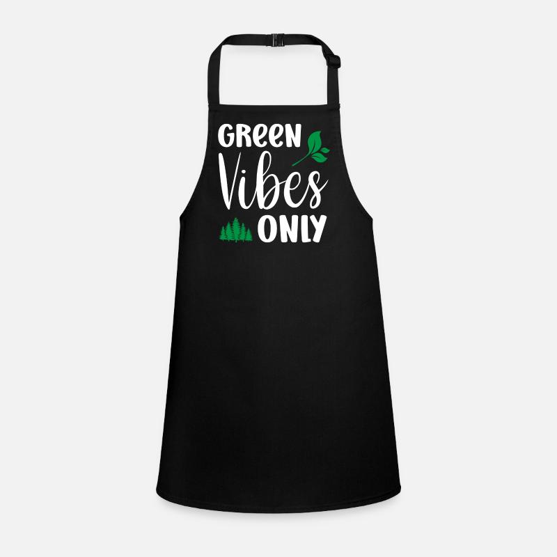 Green Vibes Only Children's Apron