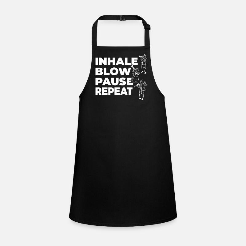 Inhale, exhale, pause, repeat Children's Apron