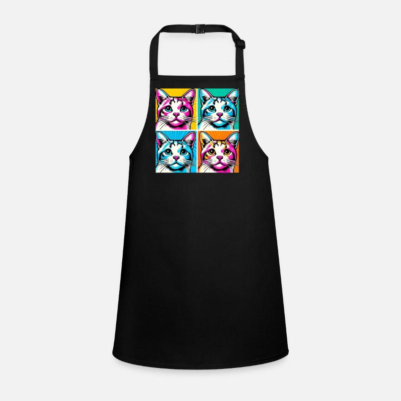 Cat Pop Art Children's Apron