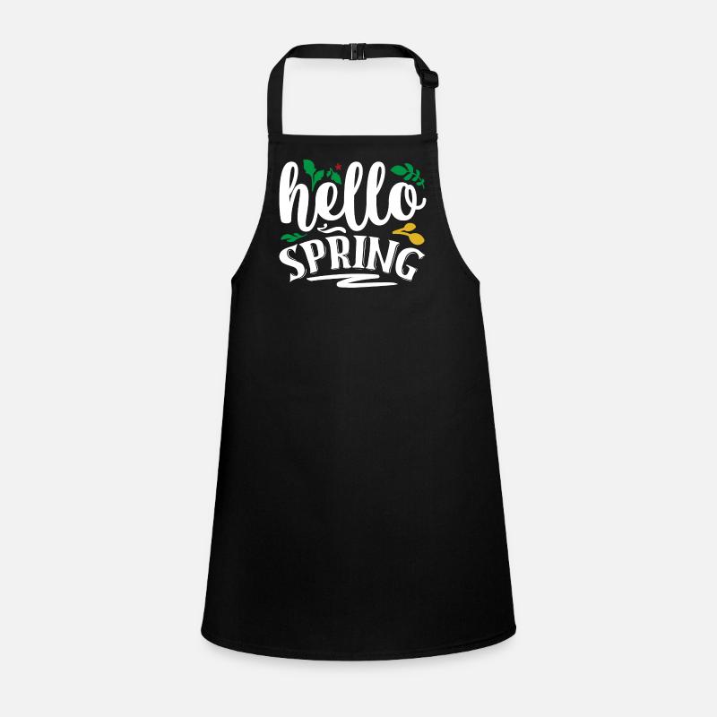Hallo Frühling Schürze für Kinder