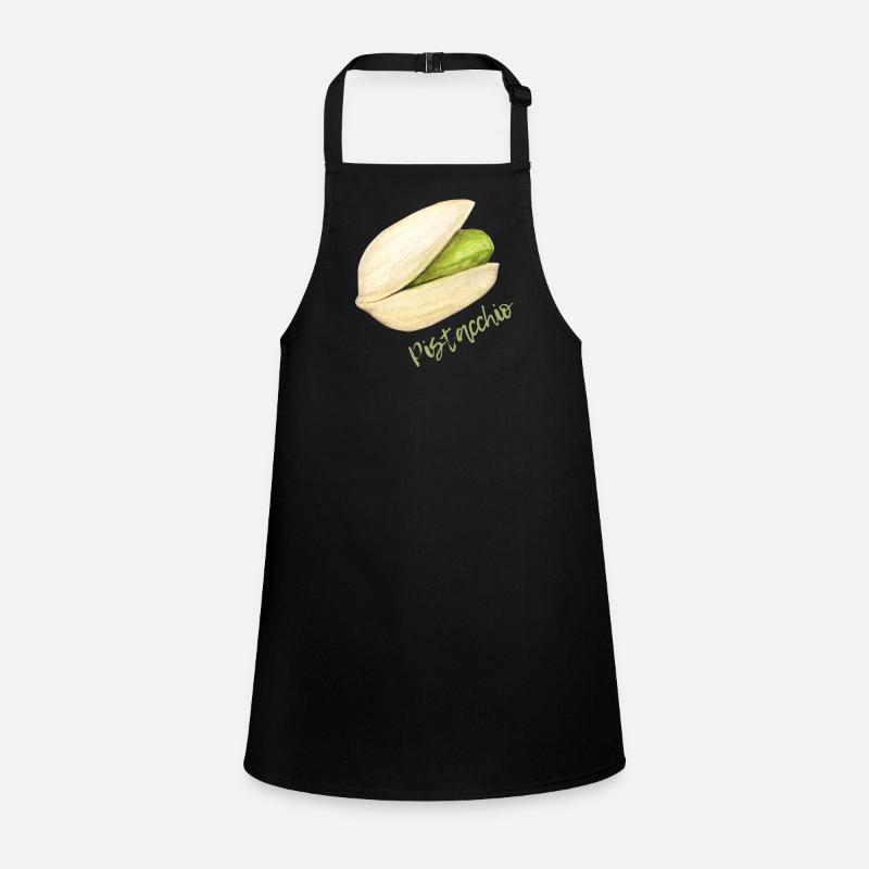Pistachio with shell and pit Children's Apron