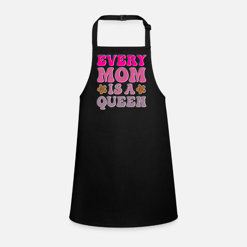 Every Mom is a Queen Children's Apron