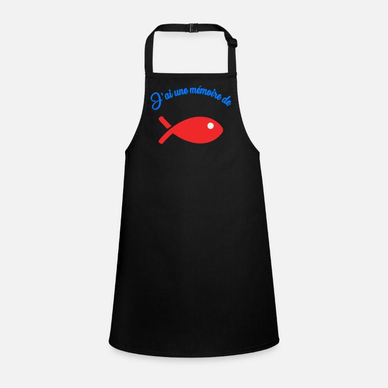 FISH. MEMORY Children's Apron