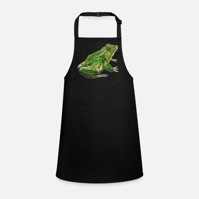 Green Frog Children's Apron