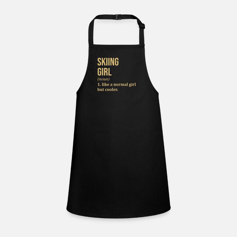 Skiing Children's Apron