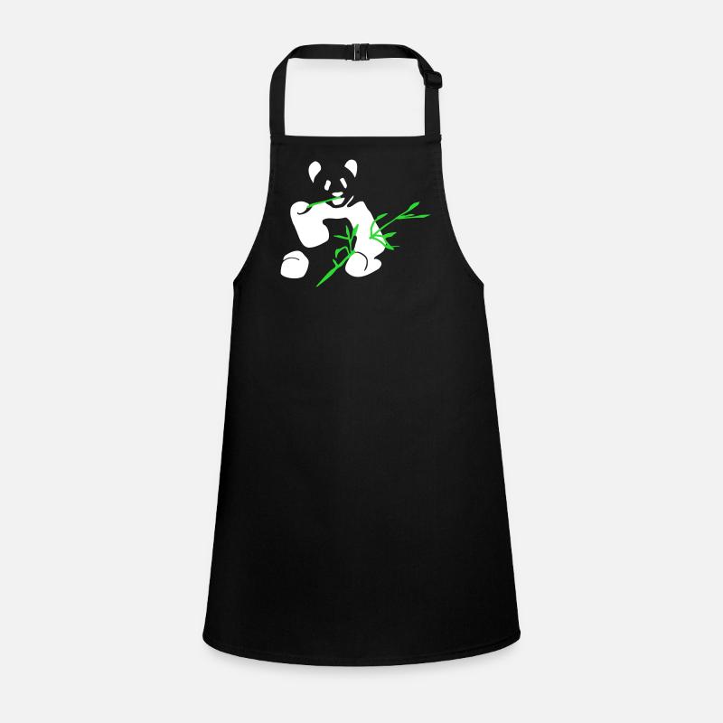 Panda with bamboo Children's Apron