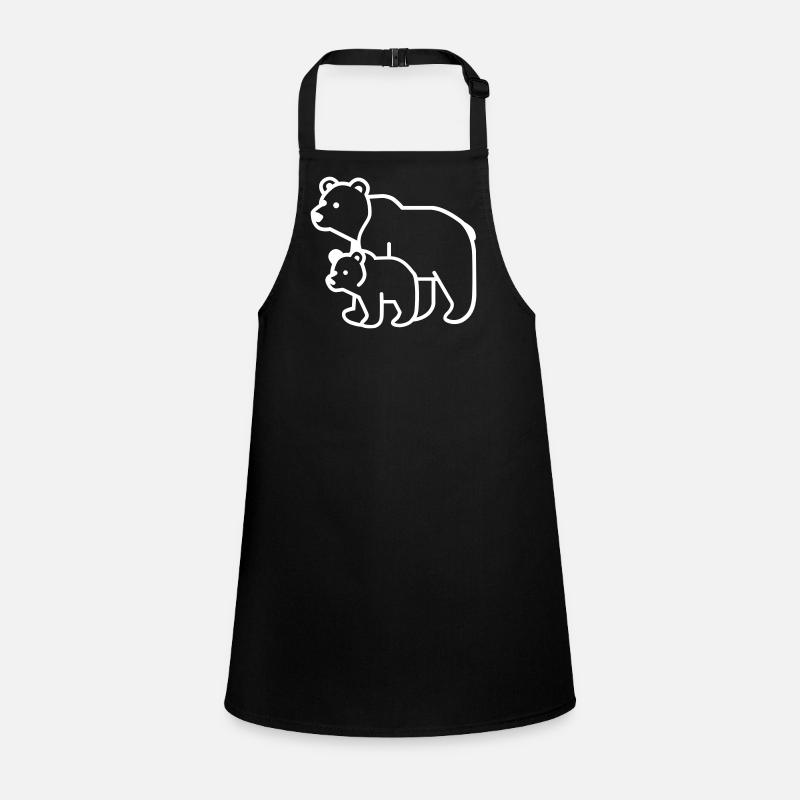 mama bear, papa bear Children's Apron