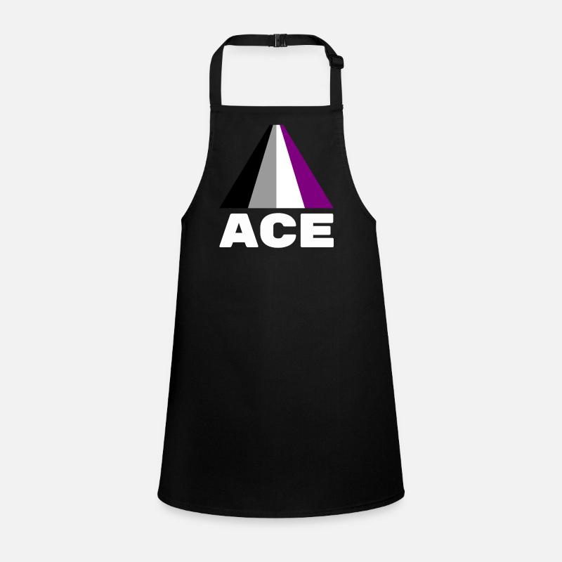 Asexual, asexuality, ace Children's Apron