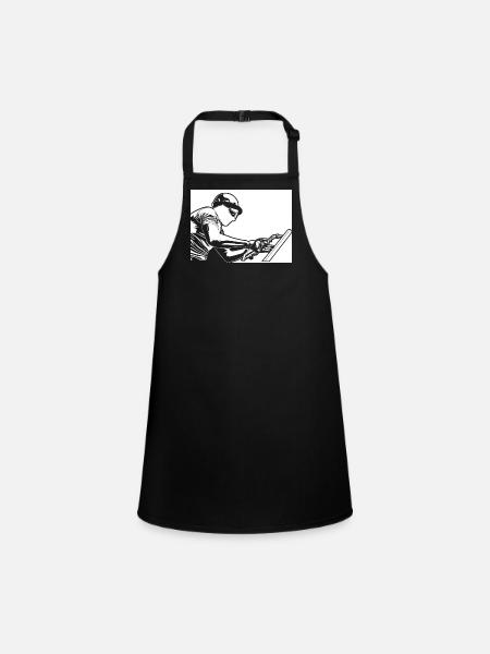 Weld - Children's Apron - black - Front