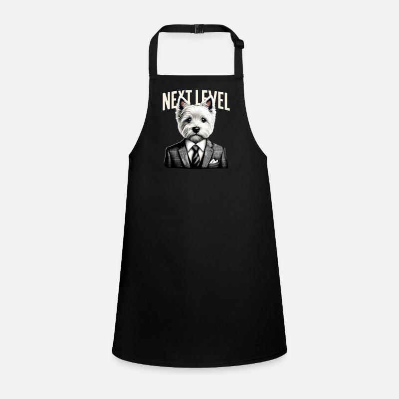 West Highland White Terrier Next Level Suit Gesch Children's Apron