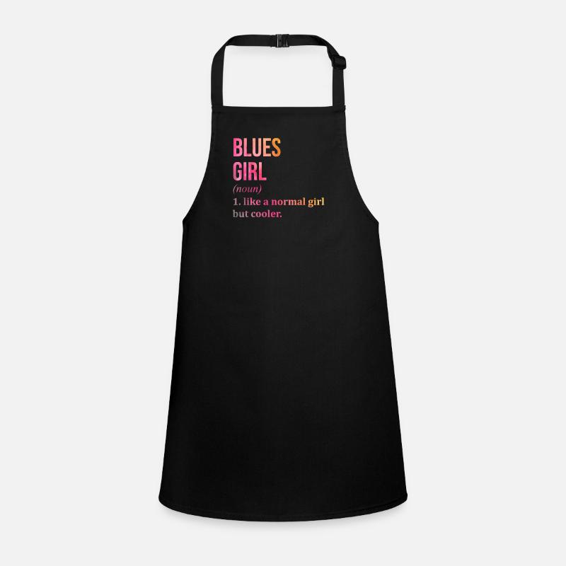 Blues Children's Apron