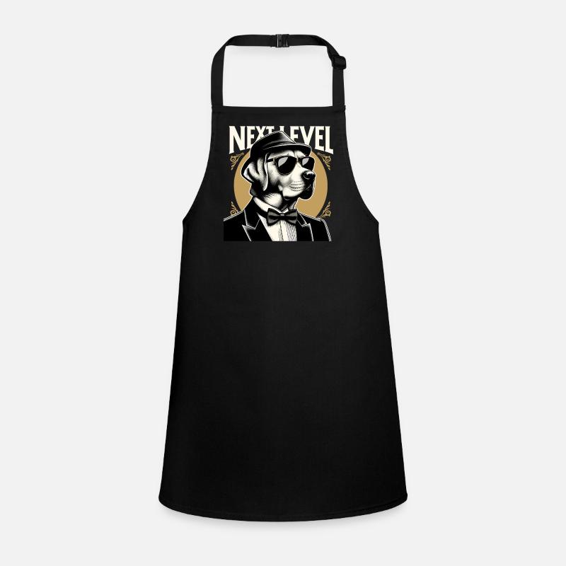 Dudley Labrador Tuxedo Suit Next Level Gift Children's Apron