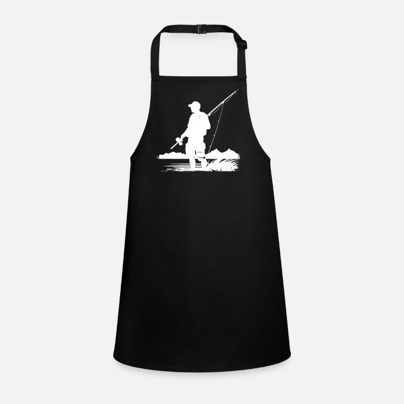 Fishing Drawing Children's Apron