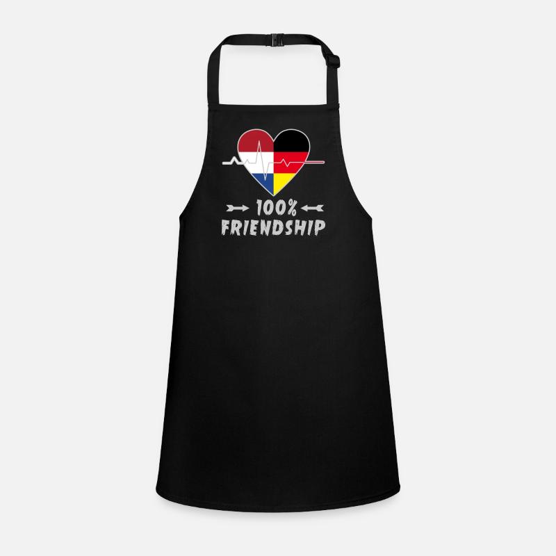 Netherlands and Germany 100% friendship Children's Apron