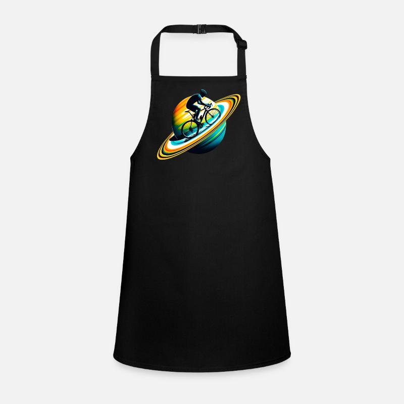 Cyclist on Saturn Children's Apron