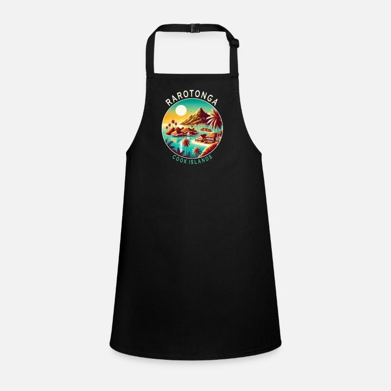 Parotonga Cook Islands Pacific trip Children's Apron