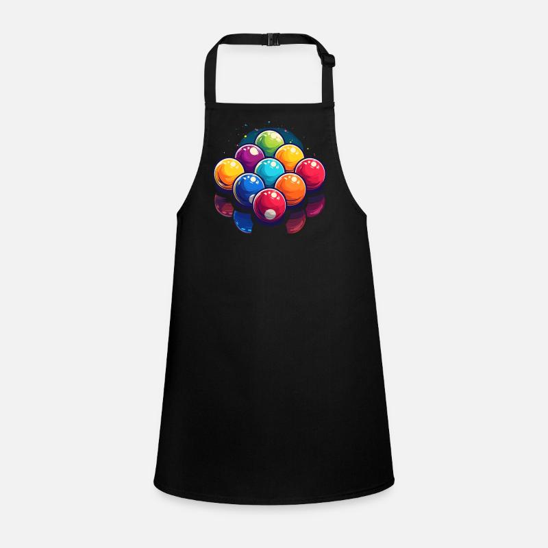 Billiard Balls Graphic Children's Apron