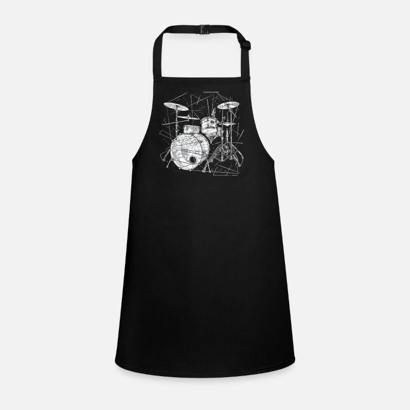 Drums Graphics Children's Apron