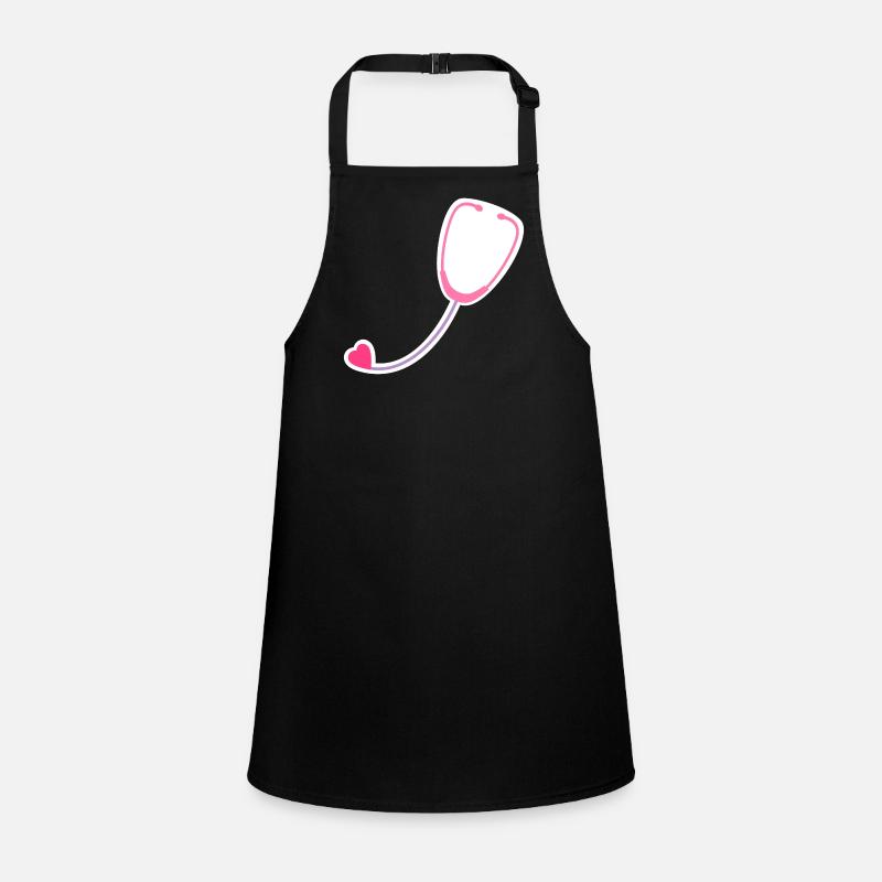 Coloured stethoscope Children's Apron