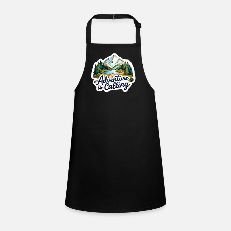 Adventure Is Calling Illustration Design Children's Apron