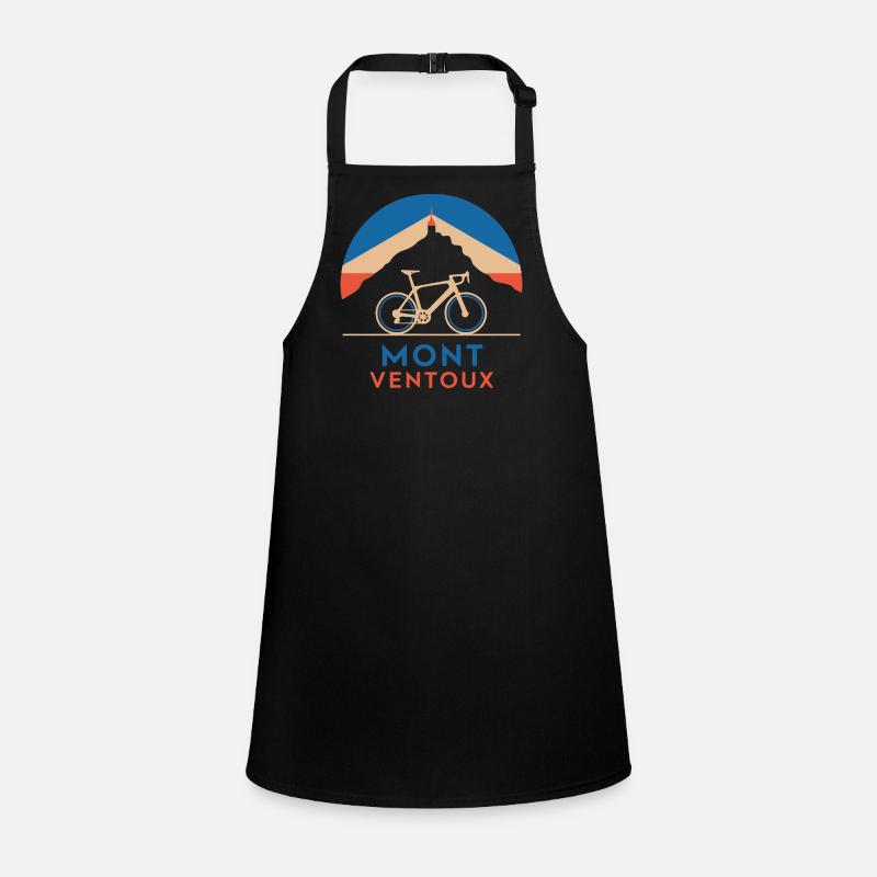 Mont Ventoux with a bike Children's Apron