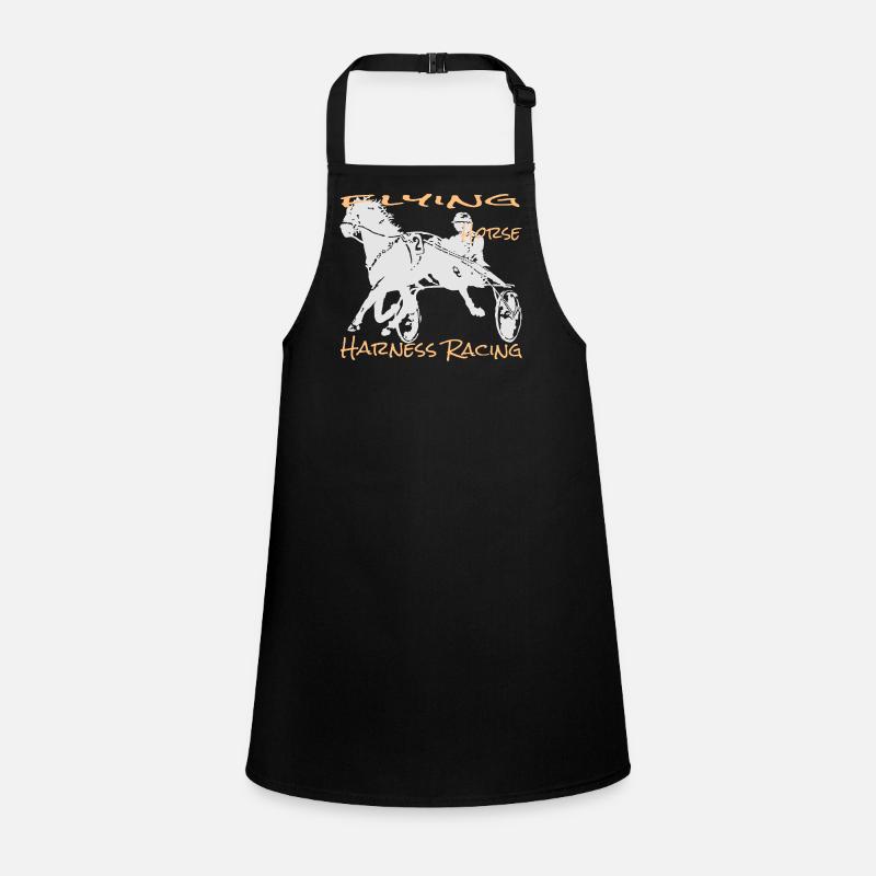 Trotter trotting race Children's Apron