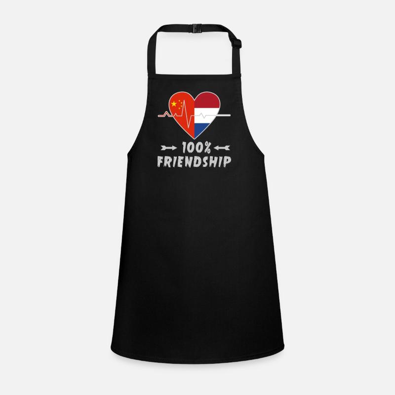 La Chine et les Pays-Bas : amitié à 100 % Tablier Enfant