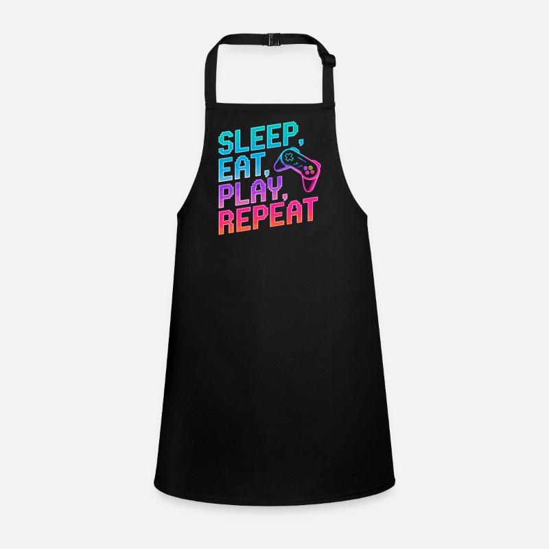 Sleep Eat Play Repeat Children's Apron