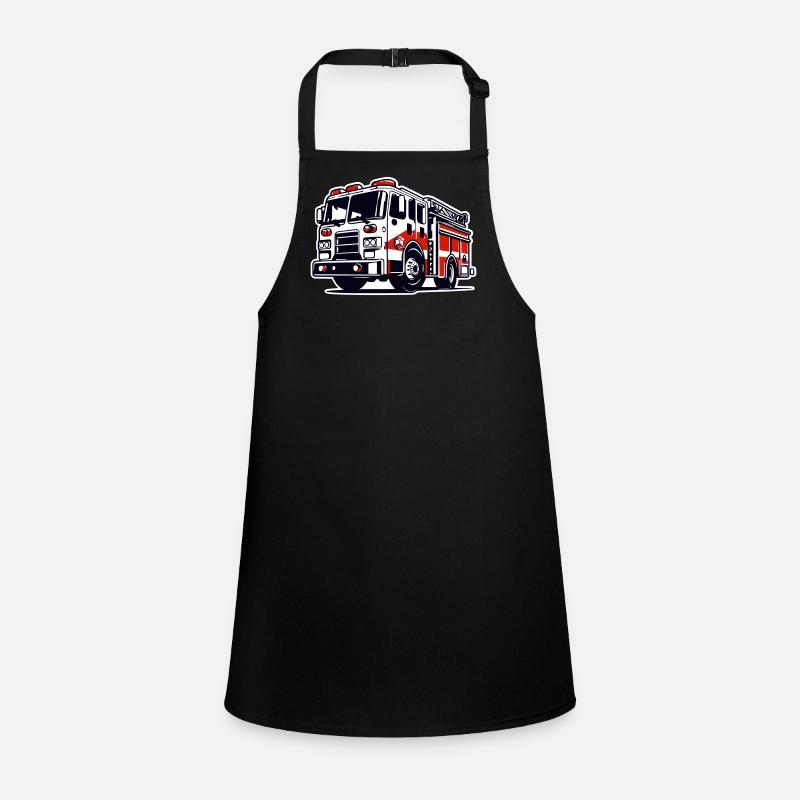 Fire 3col Children's Apron