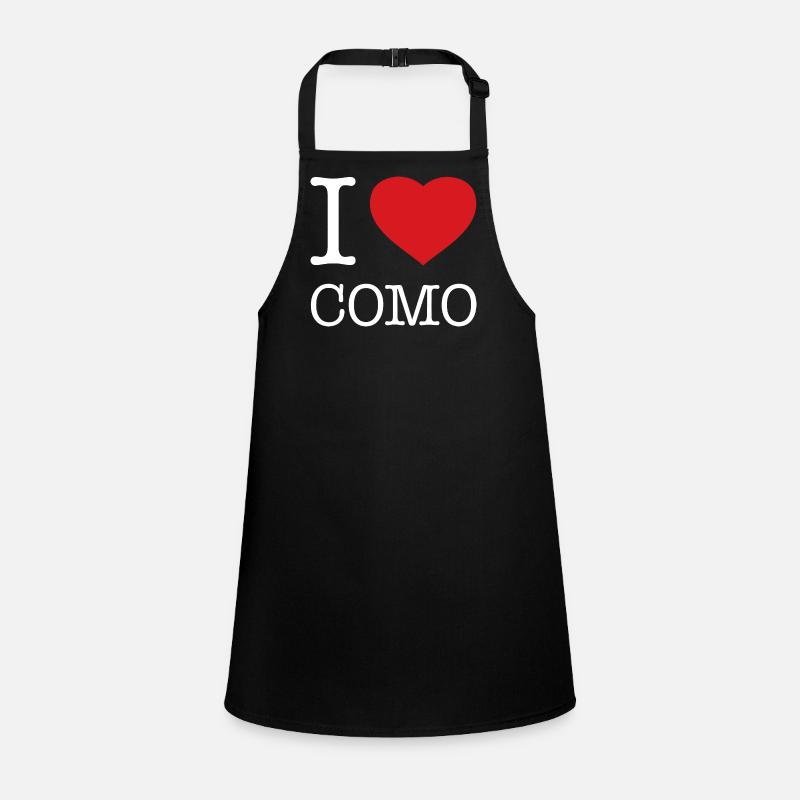 I LOVE COMO Children's Apron