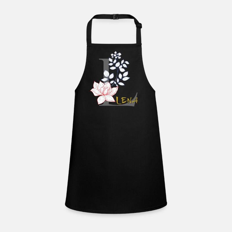 Initial letter Lena Children's Apron