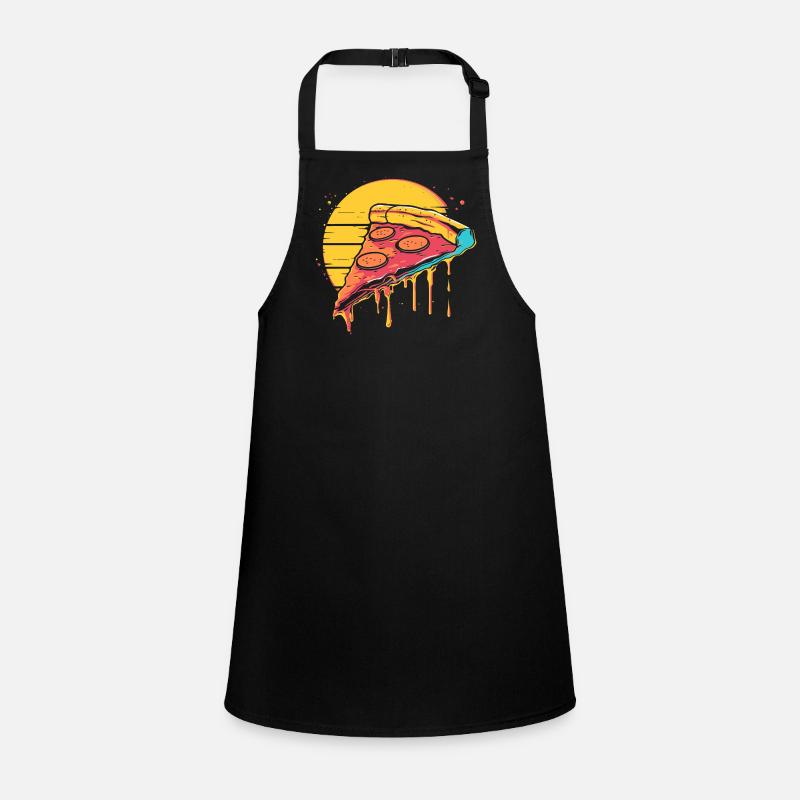 Pizza slice illustration Children's Apron