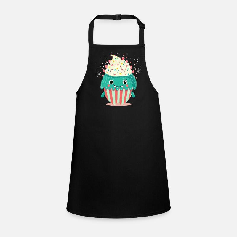 Cute Cupcake Monster – Cute and Playful Children's Apron