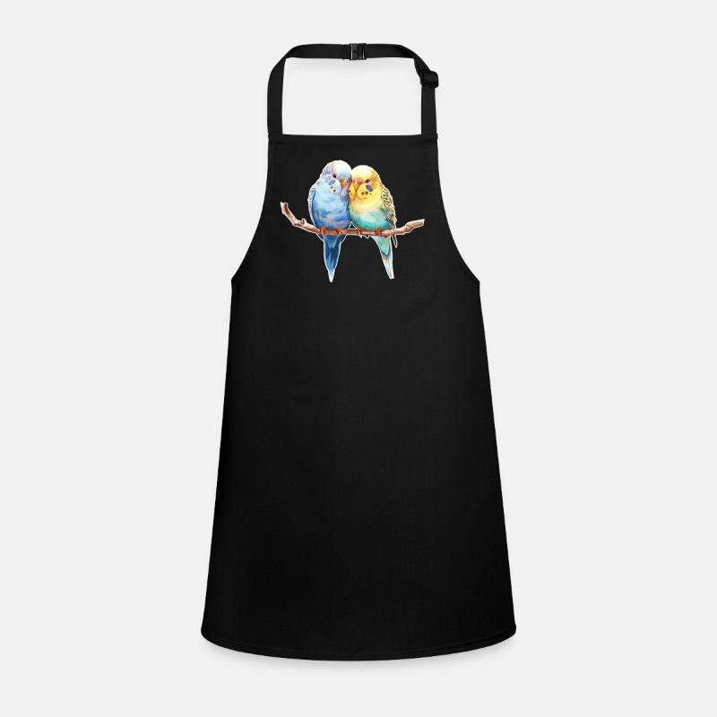 Paire de perruches Tablier Enfant