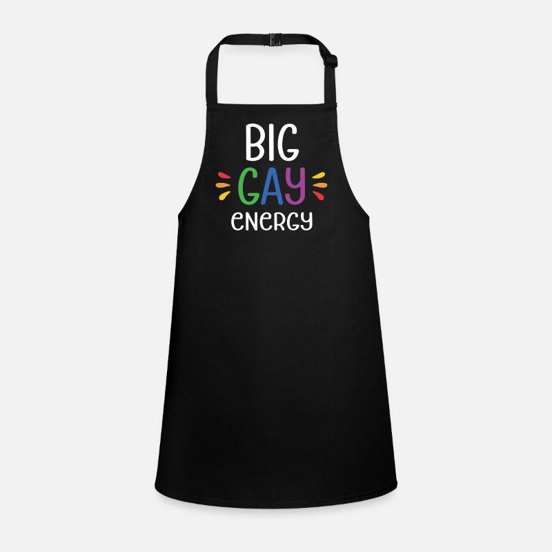 LGBTQ Pride Monat - Große schwule Energie Schürze für Kinder