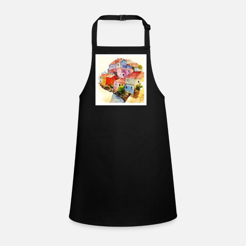 Optical Illusion - Abstract Art Children's Apron
