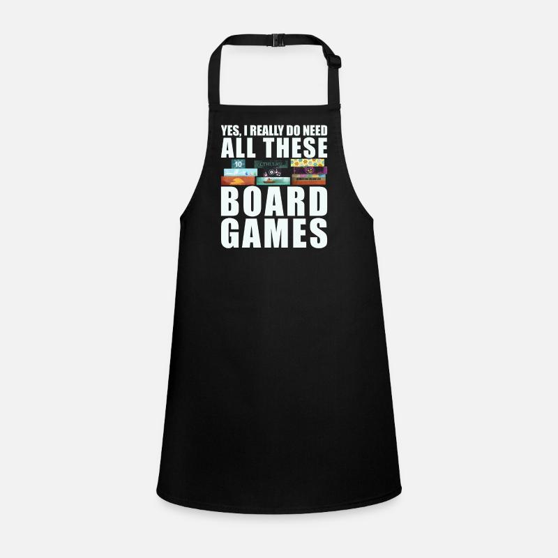 Board Games Funny Saying Children's Apron