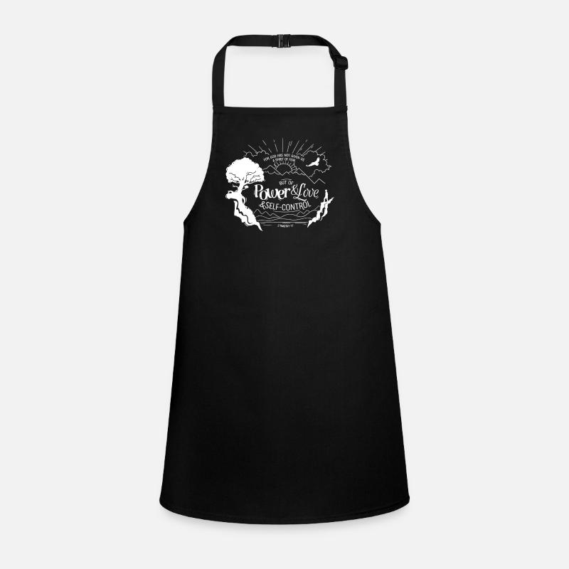 Dieu ne nous a pas donné un de crainte Tablier Enfant