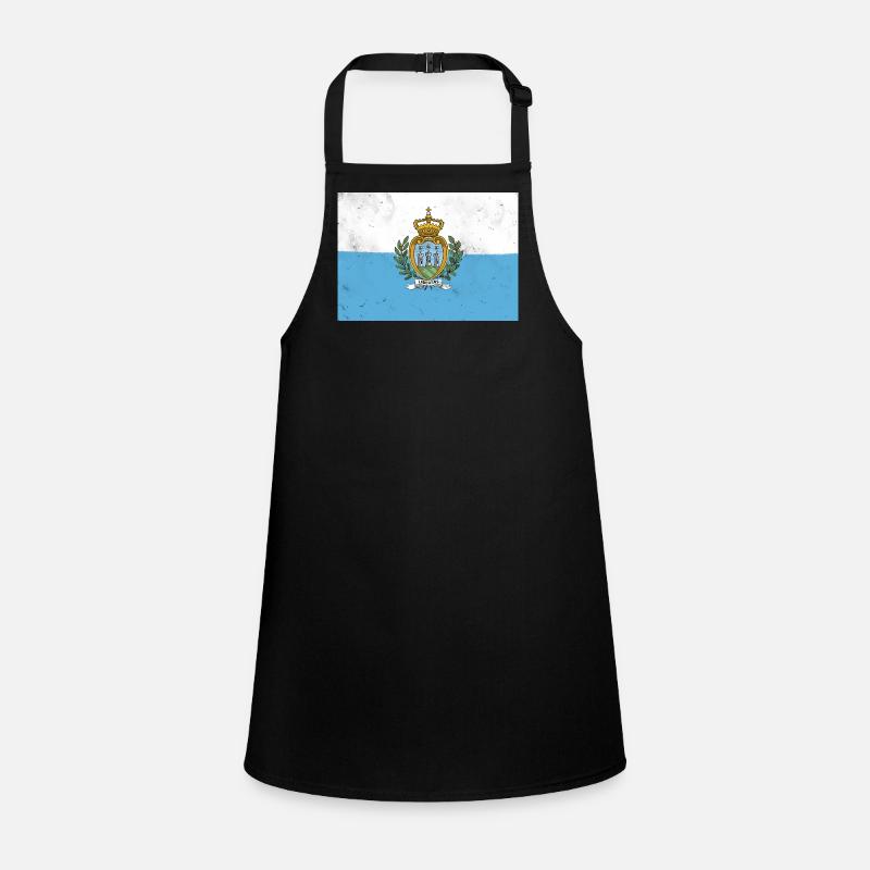 Drapeau de Saint-Marin Tablier Enfant