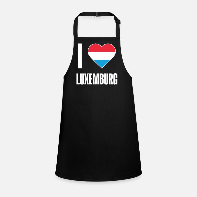 Drapeau du Coeur du Luxembourg Tablier Enfant